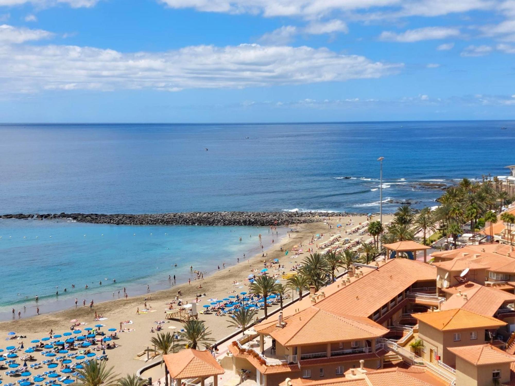 Апартаменти Frontal Ocean View Torres Del Sol Лос-Крістіанос Екстер'єр фото