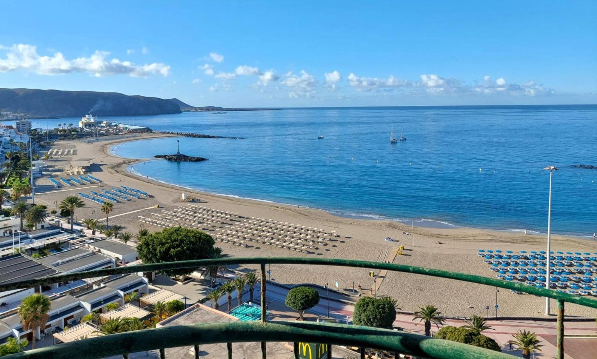 Апартаменти Frontal Ocean View Torres Del Sol Лос-Крістіанос Екстер'єр фото