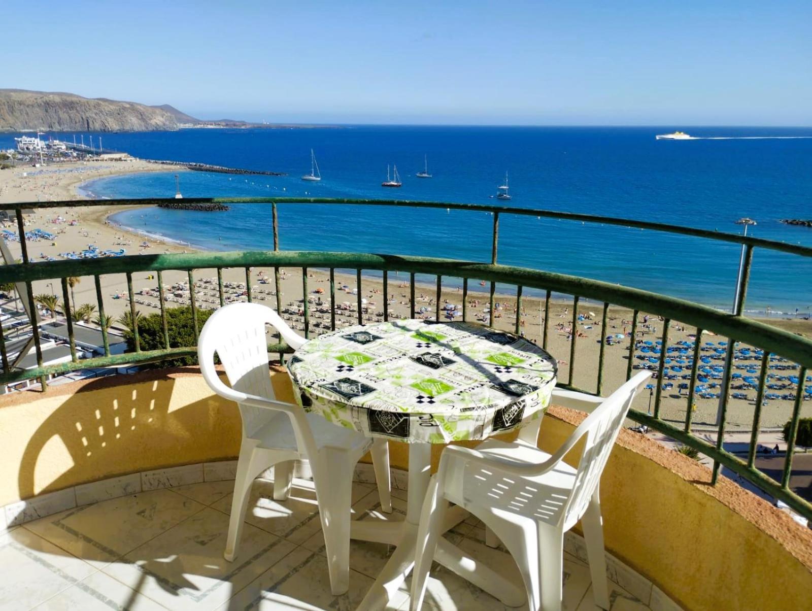 Апартаменти Frontal Ocean View Torres Del Sol Лос-Крістіанос Екстер'єр фото